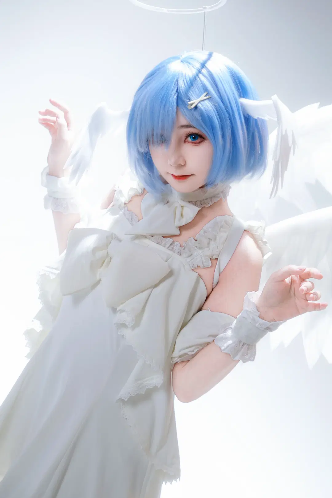 【蕾姆cos】从零开始的异世界生活 纯白天使蕾姆的梦幻视觉 - Little Z - 第4张
