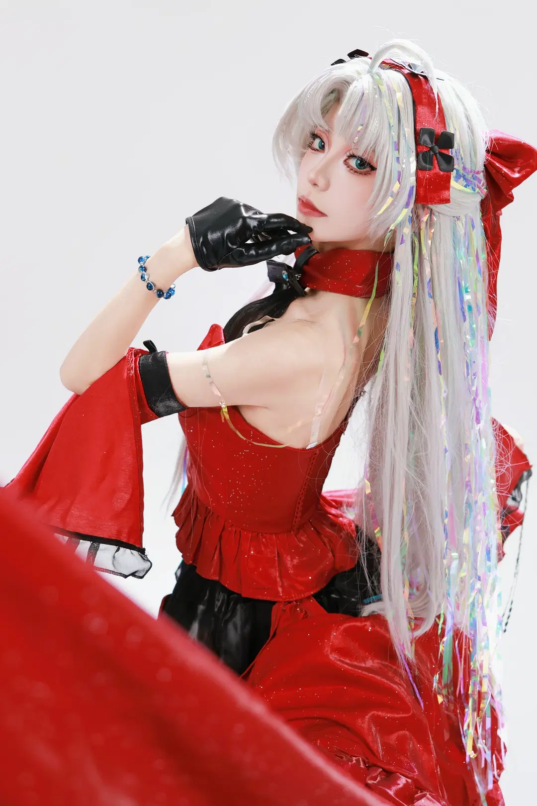 【珂莱塔cos】鸣潮宿命感拉满的红黑配色 - Little Z - 第3张