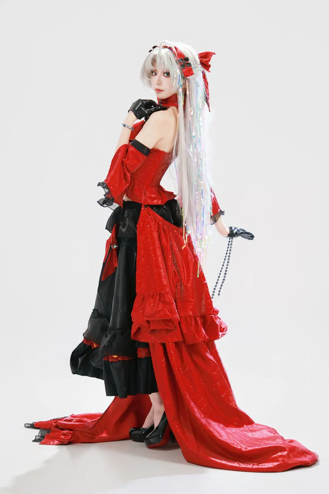 【珂莱塔cos】鸣潮宿命感拉满的红黑配色 - Little Z - 第4张