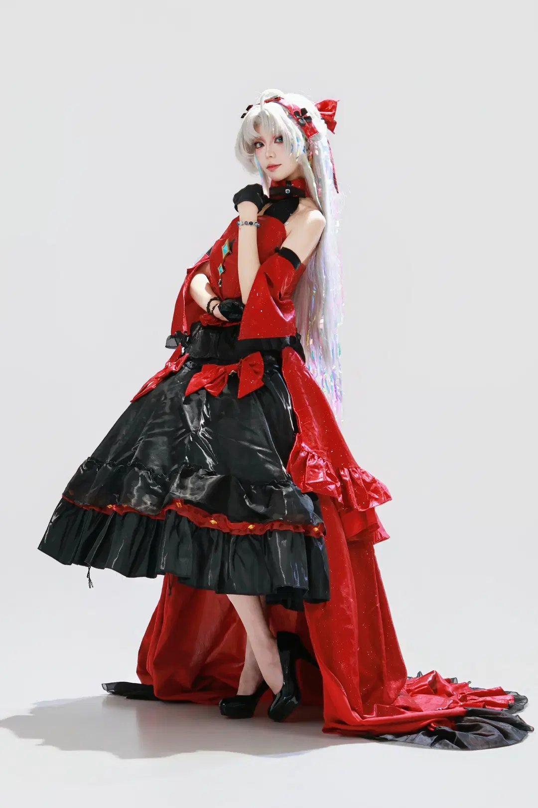【珂莱塔cos】鸣潮宿命感拉满的红黑配色 - Little Z - 第6张