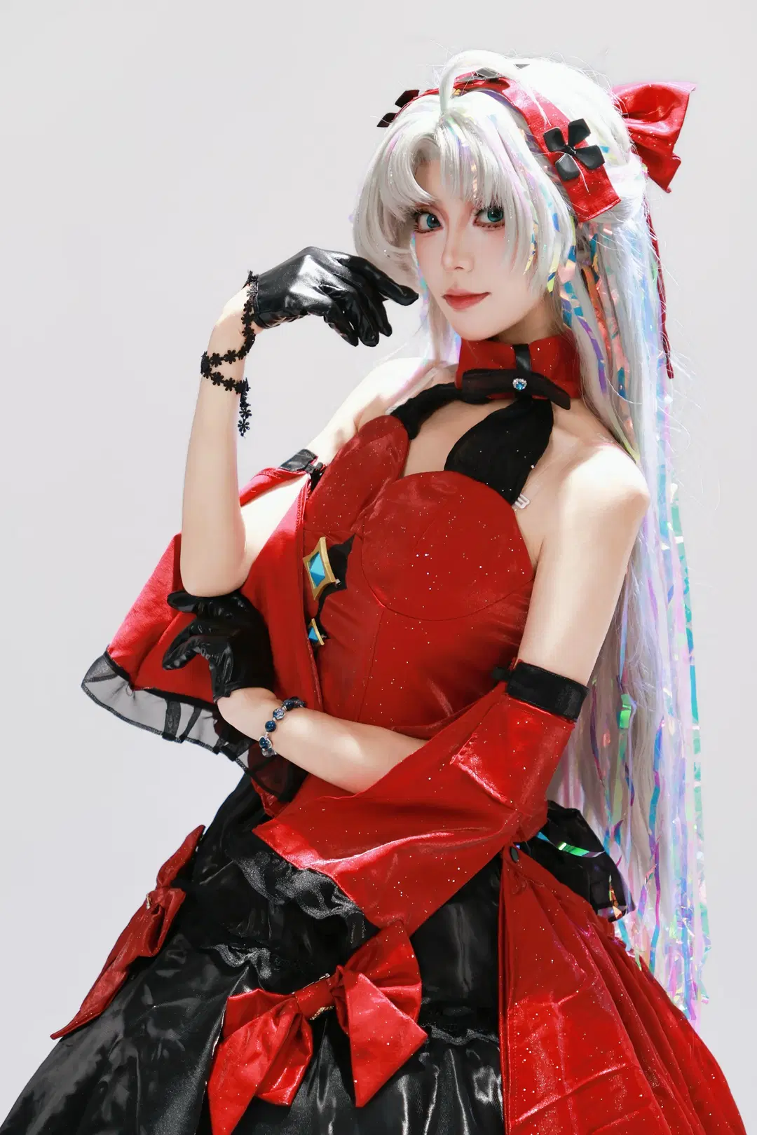 【珂莱塔cos】鸣潮宿命感拉满的红黑配色 - Little Z - 第7张