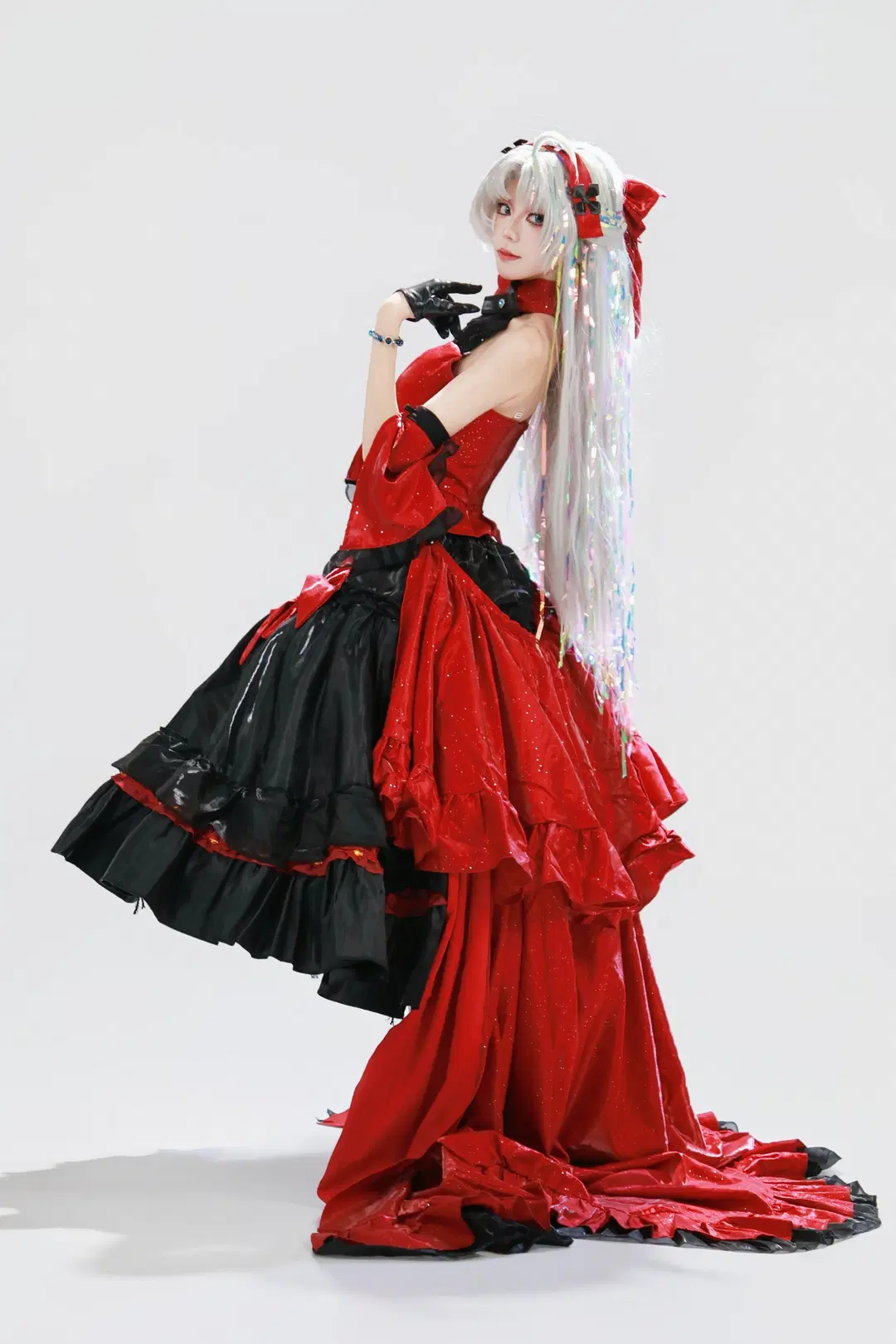 【珂莱塔cos】鸣潮宿命感拉满的红黑配色 - Little Z - 第8张