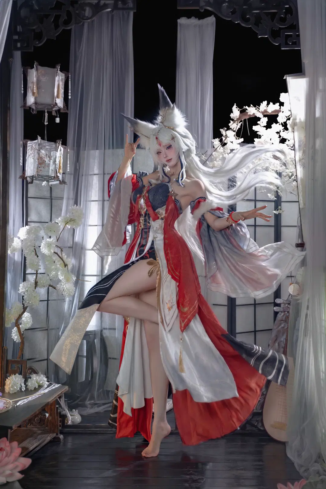 【心月狐cos】鸣潮心月狐的国风奇幻造型 - 鹿渴泉toska - 第3张
