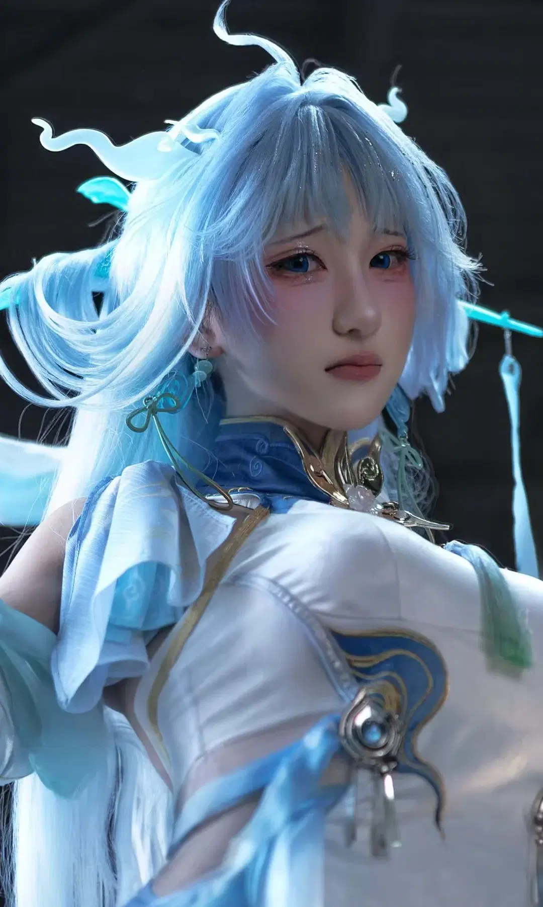 [Qingxiao cosplay] Wuthering Waves Convention Hall Photos of the Aloof Master by 鹿渴泉toska - Image 2