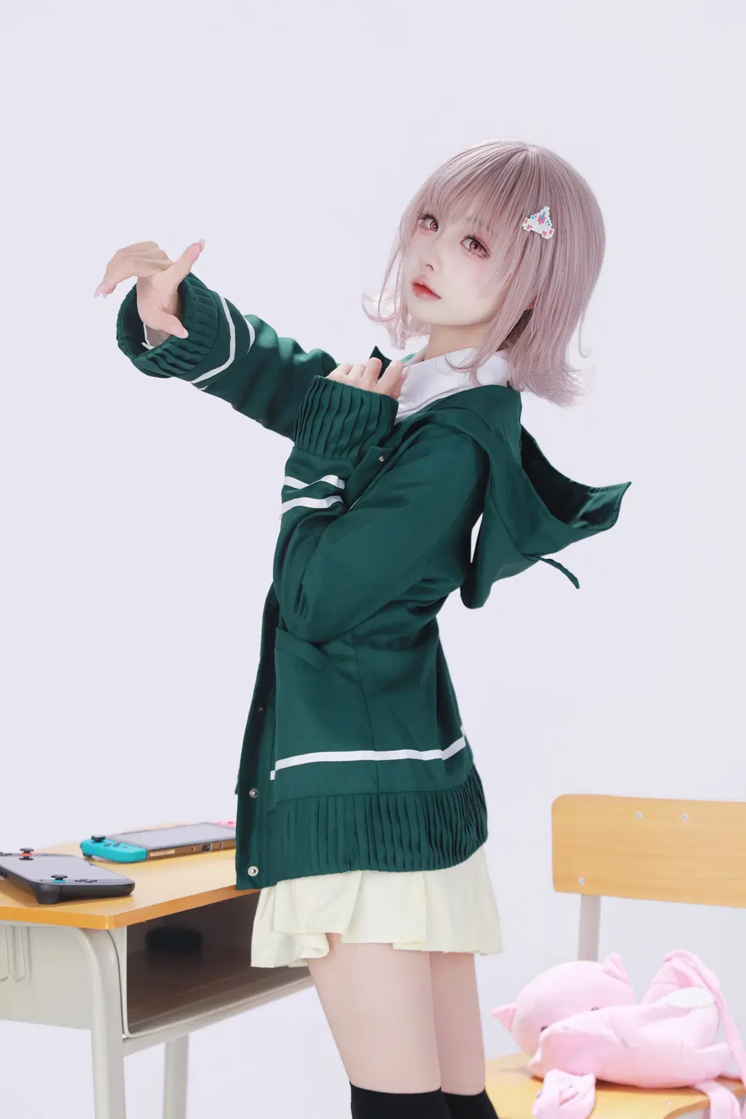 【七海千秋 コスプレ】『ダンガンロンパ』超高校級のゲーマーの日常 - Aoi葵 - 2枚目