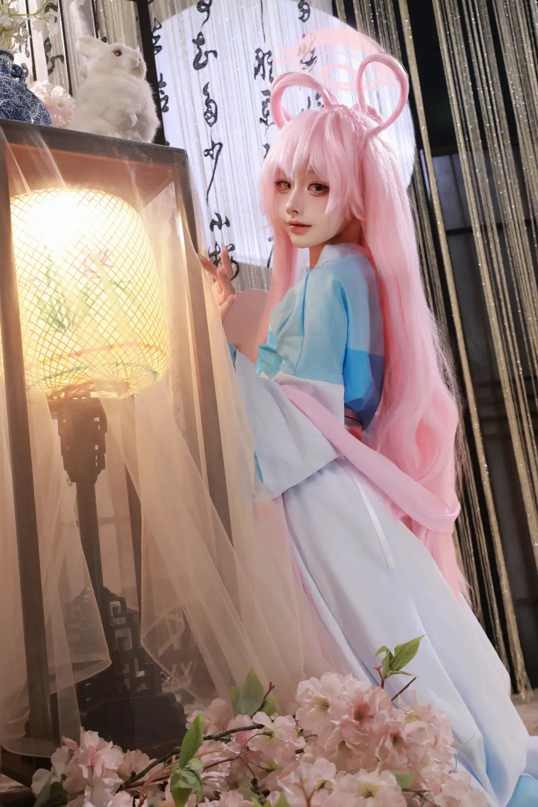 [Takanashi Hoshino cosplay] Blue Archive: Studio photoshoot records of a Mid-Autumn traditional Chinese aesthetic by Aoi葵 - Image 2