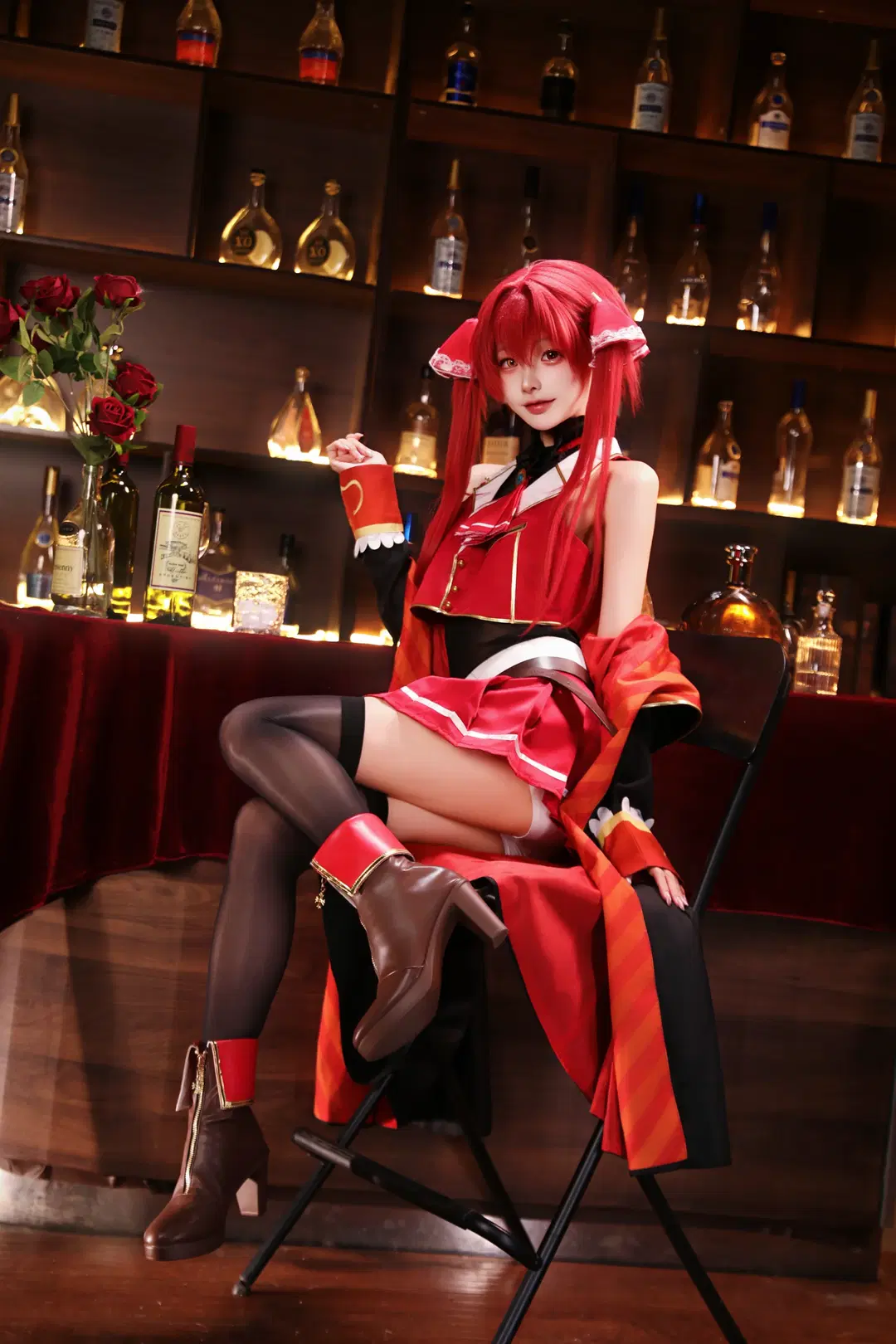 [Houshou Marine cosplay] hololive Red-Haired Captain's Tavern Light and Shadow Chronicle