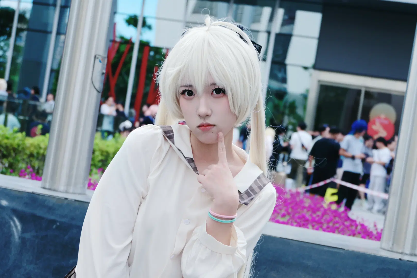 【春日野穹cos】CICF漫展穹妹校服返圖 - -祈郁KiYui- - 第3張
