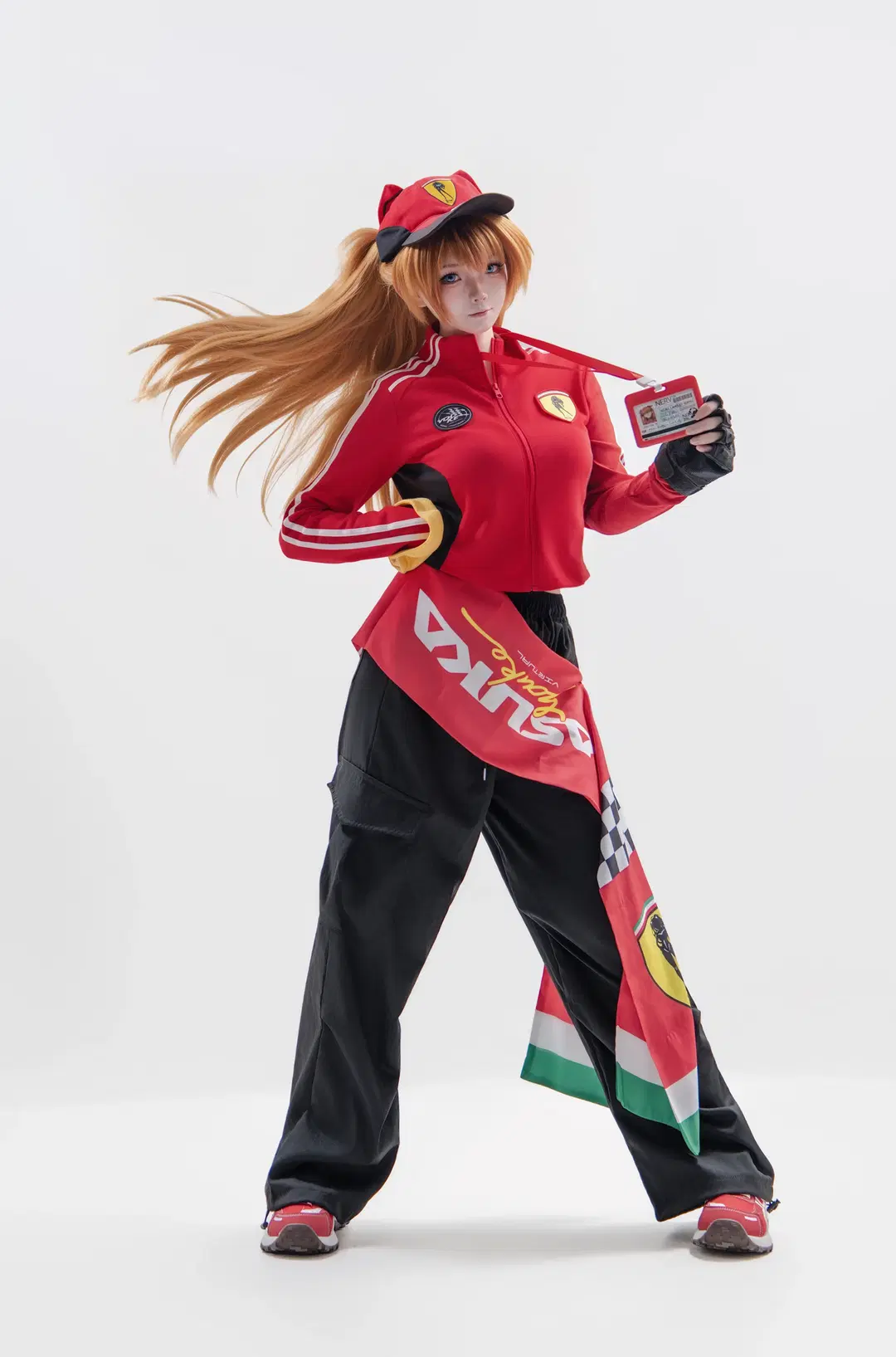 【明日香cos】新世纪福音战士赛车风造型 - 海海📸 - 第3张