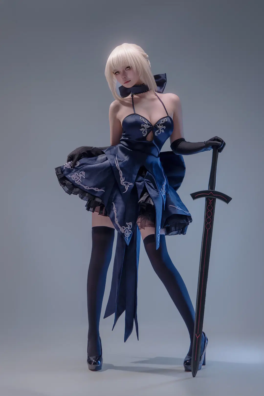 【Saber cos】來一點小小的二次元震撼，Saber站姿九宮格挑戰 - 海海📸 - 第10張