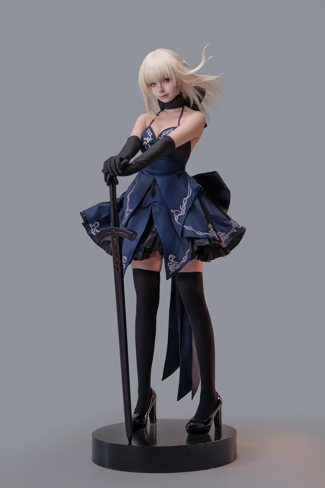 【Saber cos】來一點小小的二次元震撼，Saber站姿九宮格挑戰 - 海海📸 - 第11張