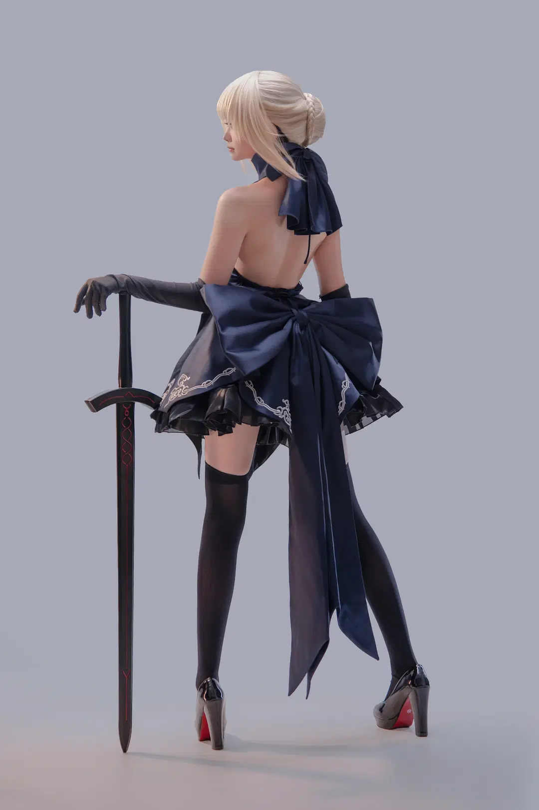 【Saber cos】來一點小小的二次元震撼，Saber站姿九宮格挑戰 - 海海📸 - 第4張