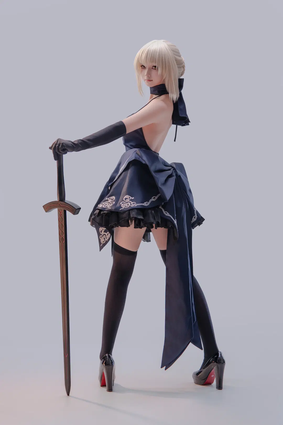 【Saber cos】來一點小小的二次元震撼，Saber站姿九宮格挑戰 - 海海📸 - 第5張