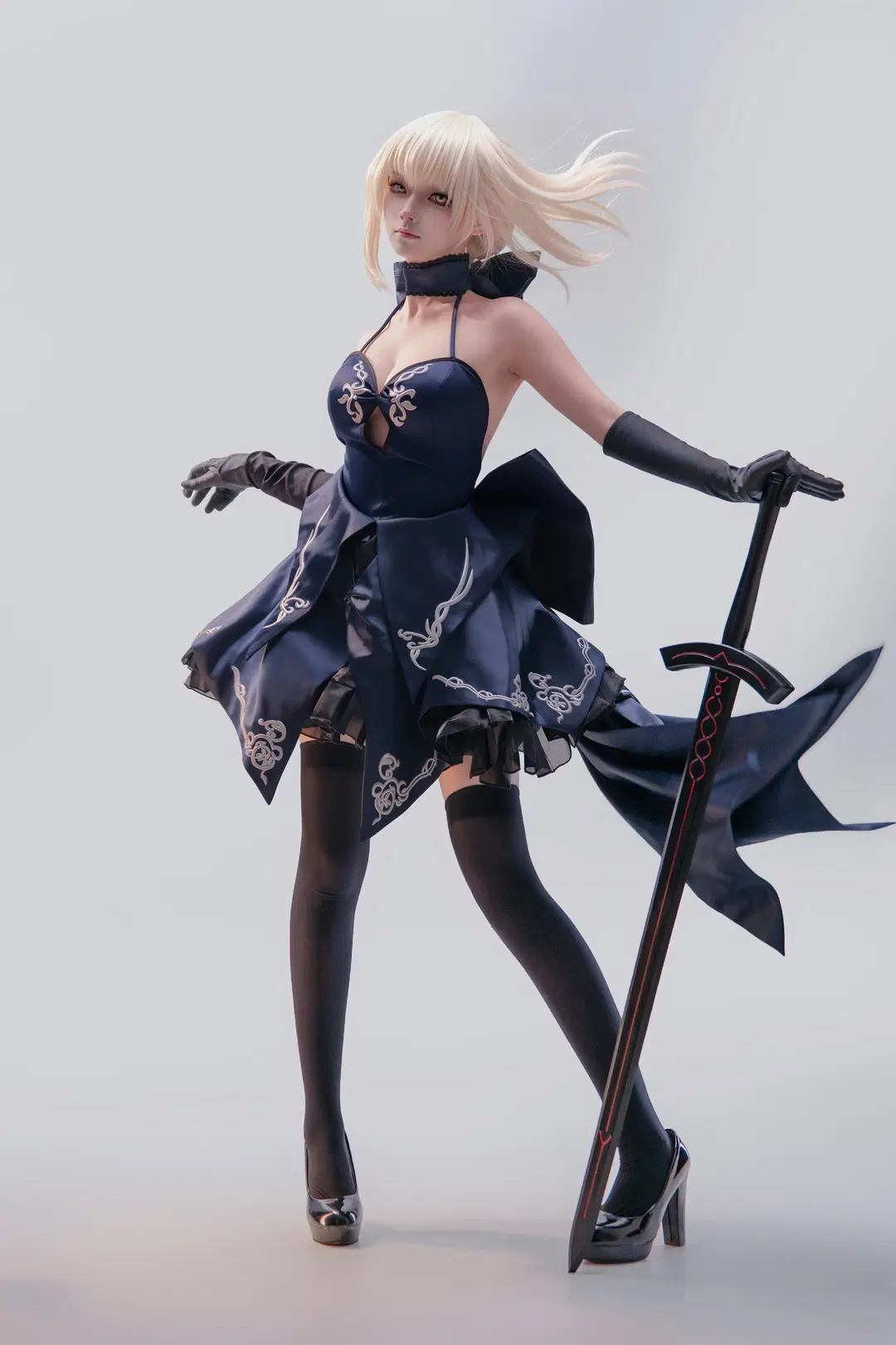 【Saber cos】來一點小小的二次元震撼，Saber站姿九宮格挑戰 - 海海📸 - 第8張