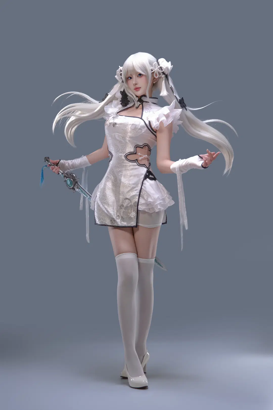 【殷紫萍cos】永劫无间拍照姿势九宫格分享 - 海海📸 - 第7张