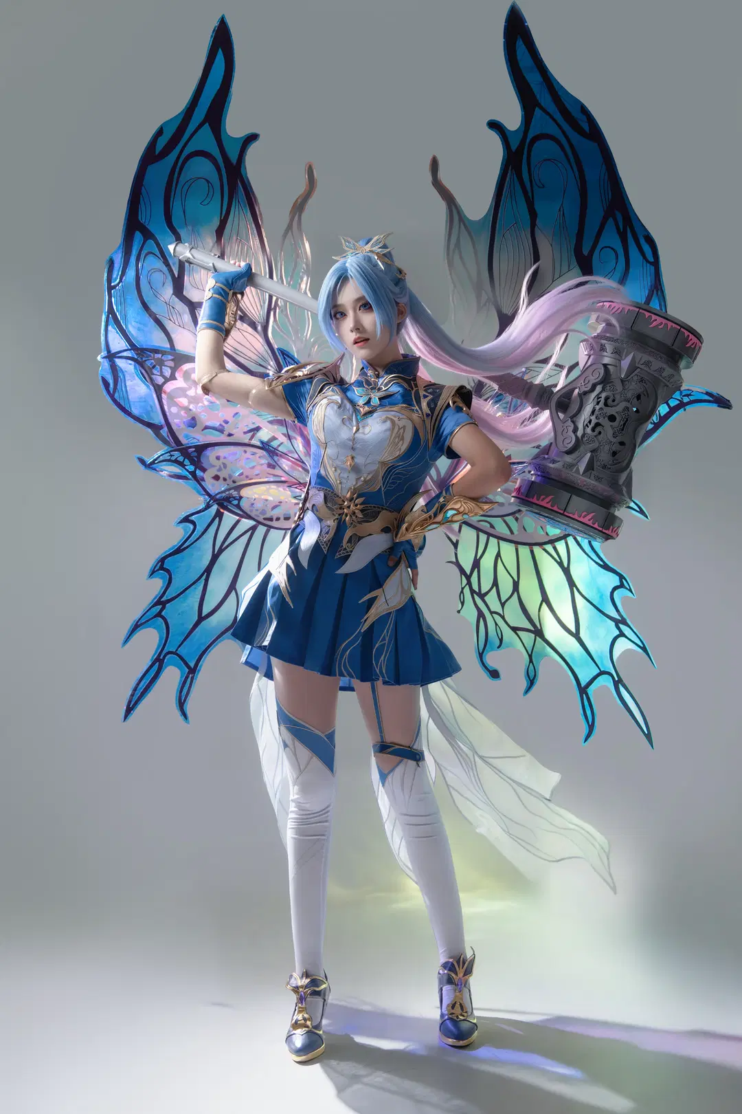 【唐舞桐cos】斗羅大陸蝴蝶武魂的視覺呈現 - 海海📸 - 第6張