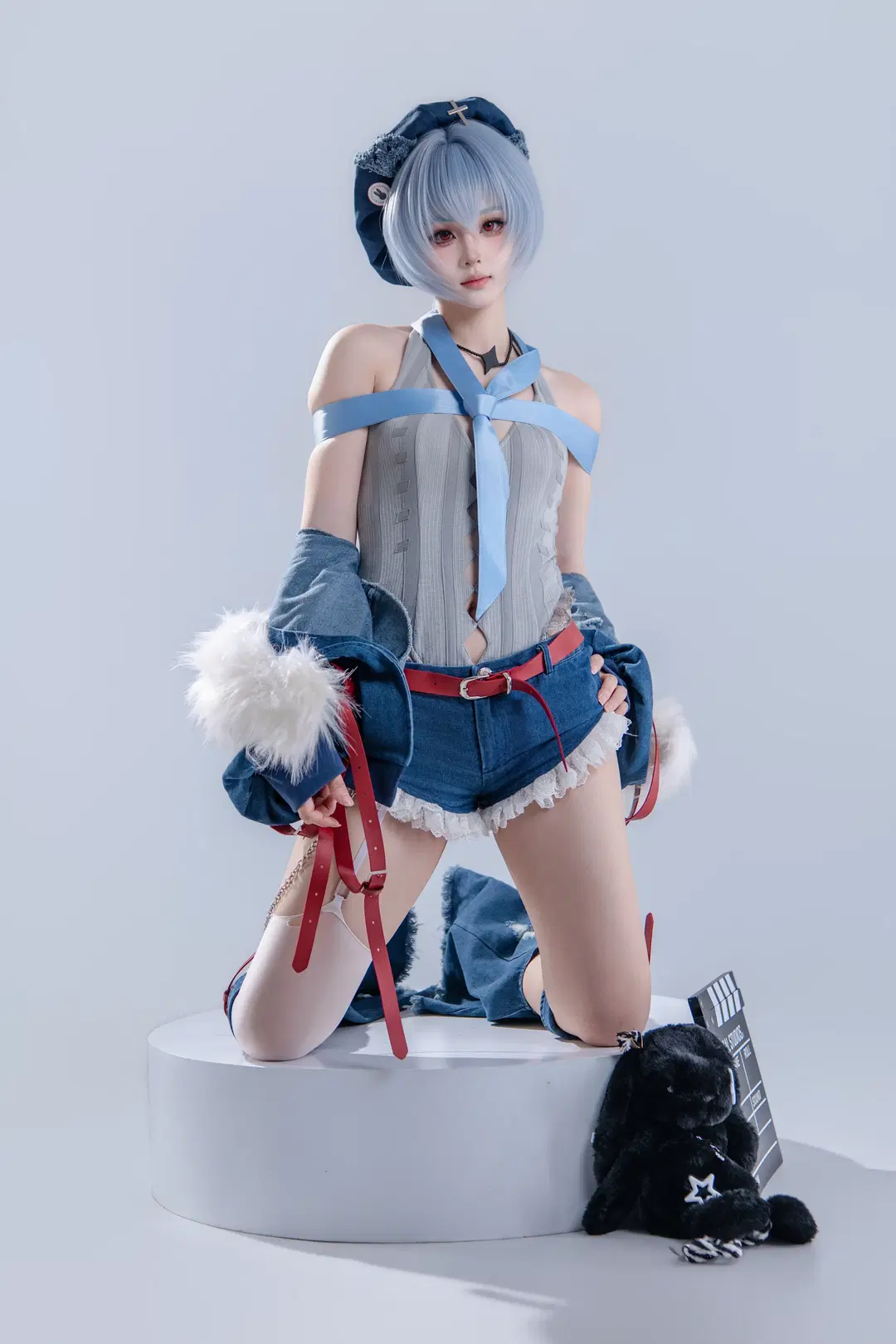 【綾波レイコスプレ】『新世紀エヴァンゲリオン』ロック風カチンコ撮影スナップ - 海海📸 - 11枚目