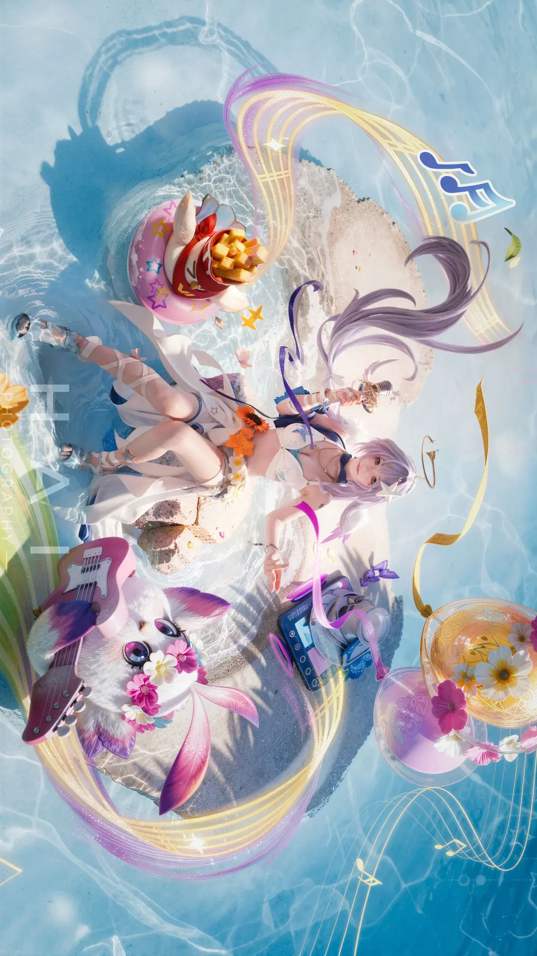 【知更鸟cos】崩坏星穹铁道夏日晴歌水着拍摄记录 - 海海📸 - 第2张
