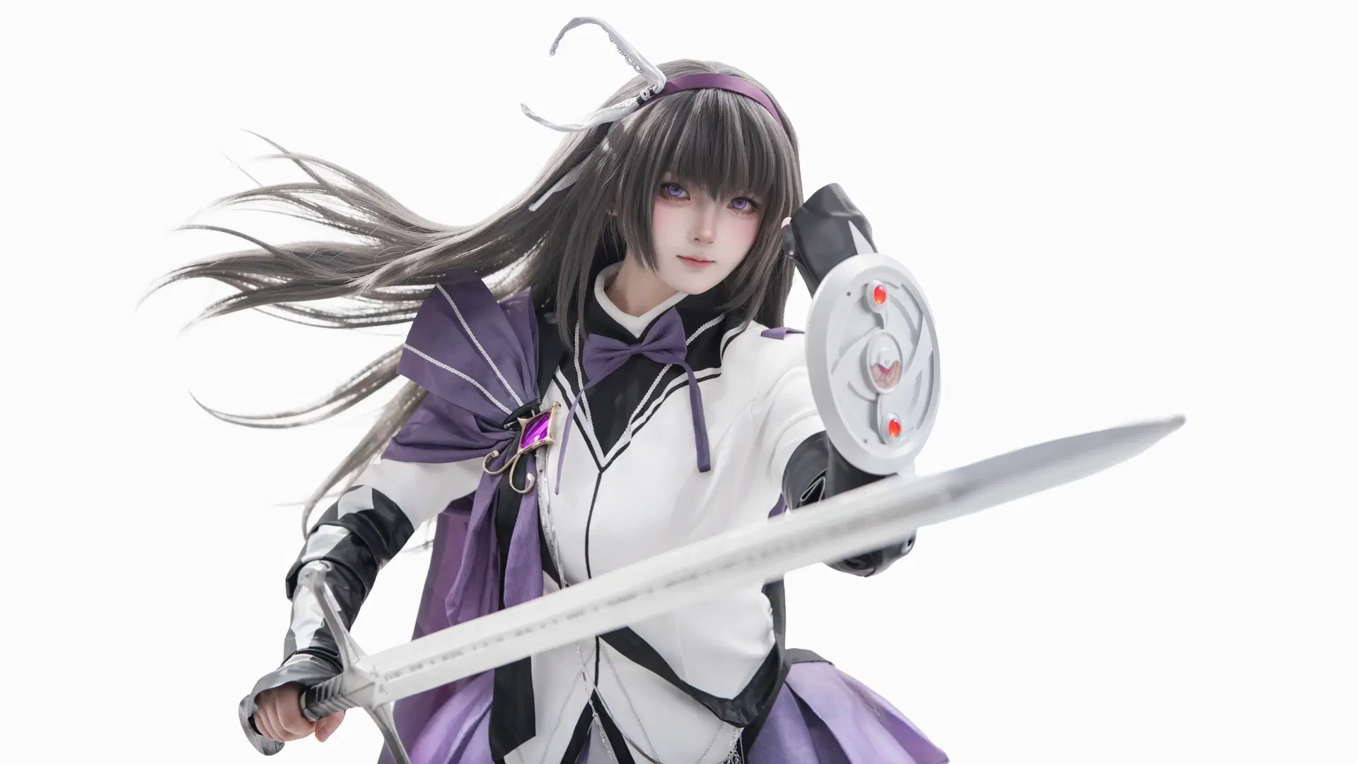 【晓美焰cos】魔法少女小圆骑士服九宫格拍照分享 - 海海📸 - 第7张