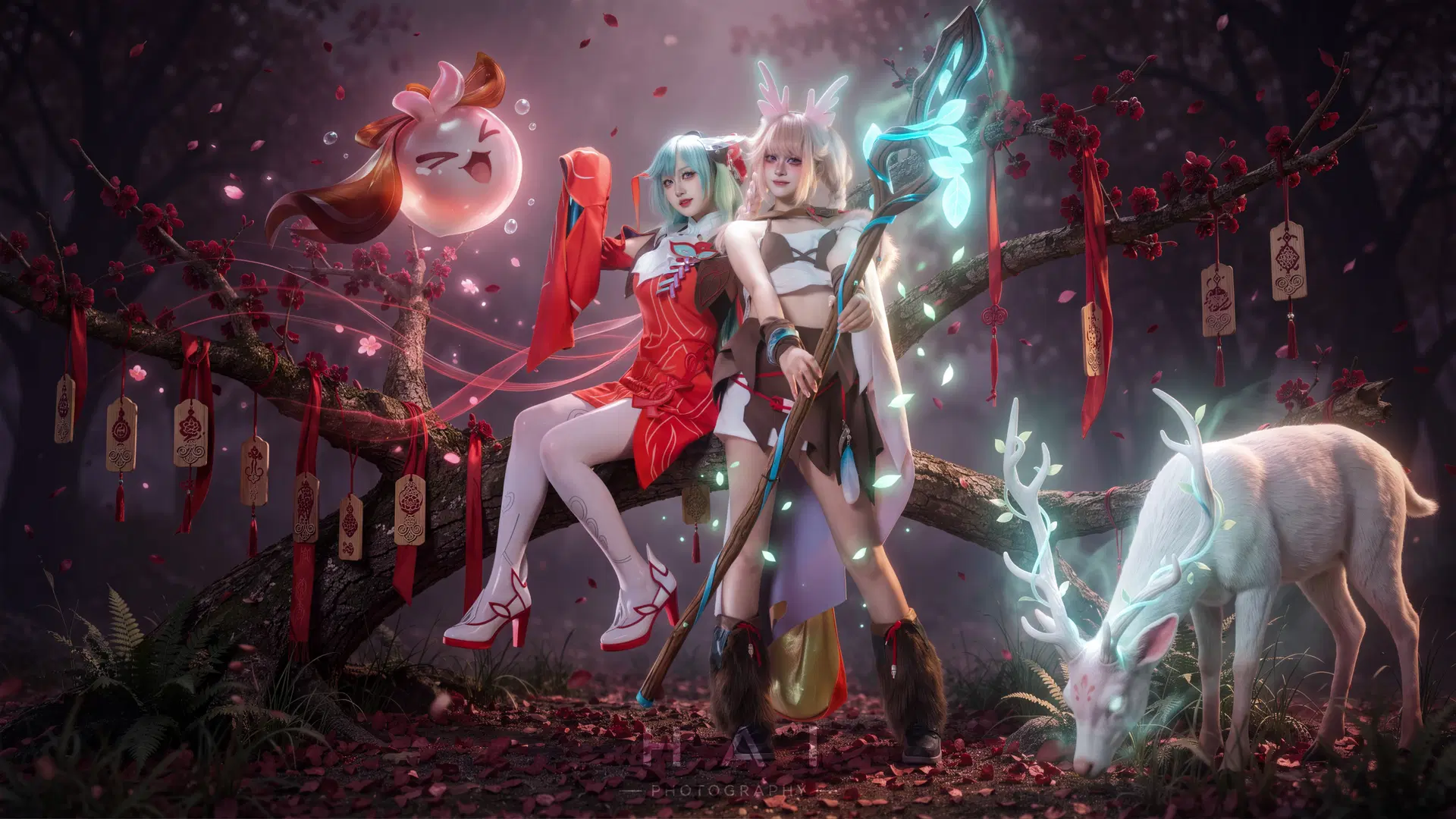 【瑶cos/少司缘cos】当漫展背景太丑，只能自己动手造景 - 海海📸 - 第3张