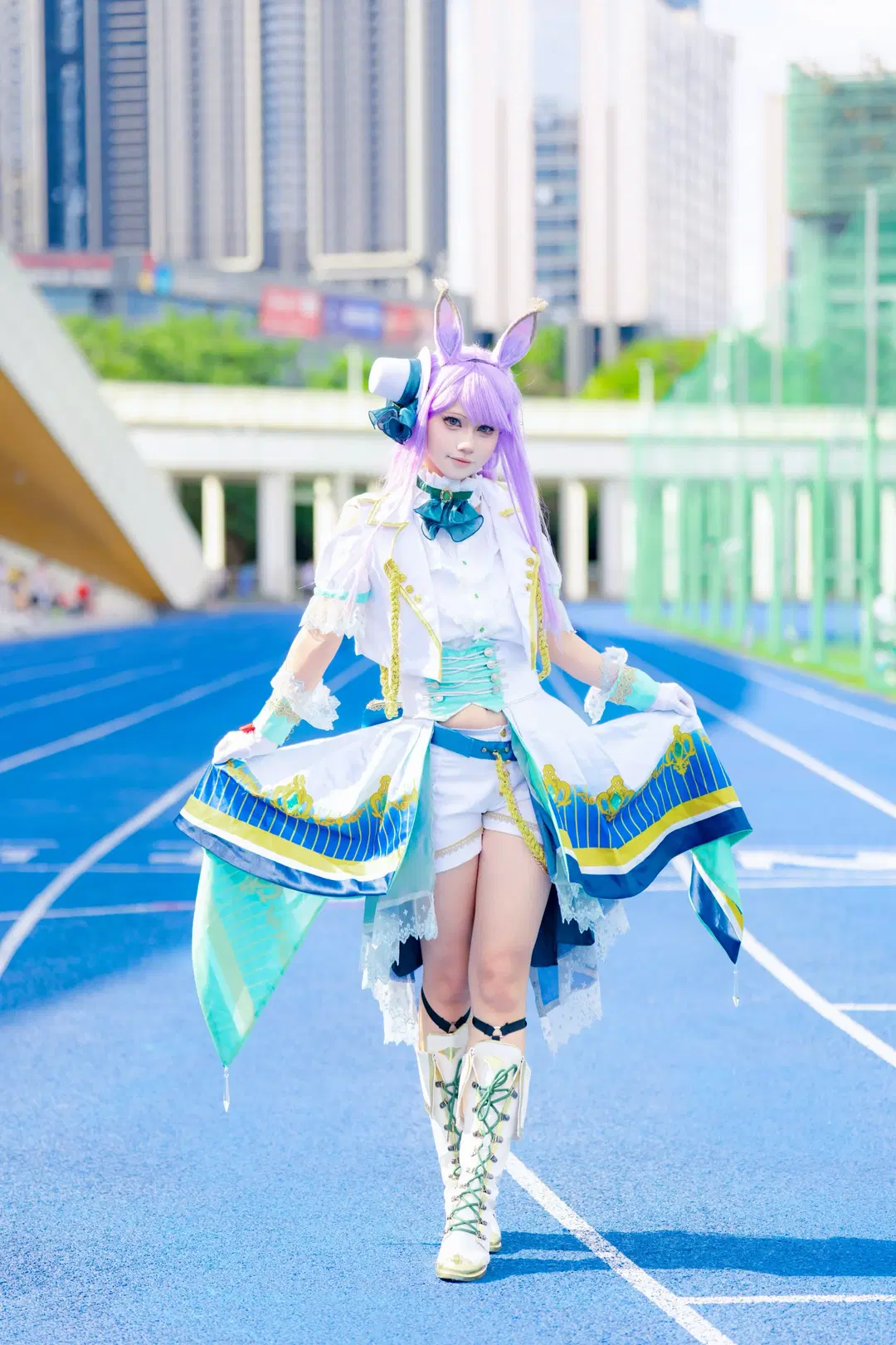 cos正片, 赛马娘, 目白麦昆cos, 闪耀优俊少女, 体育场