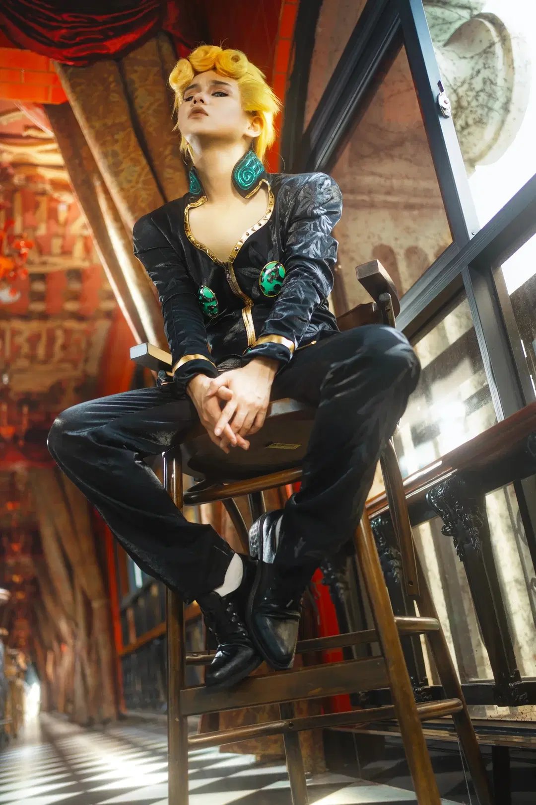 【ジョルノ・ジョバァーナコスプレ】『ジョジョの奇妙な冒険』黄金の風 コスプレ写真 - 号吃懒做 - 3枚目