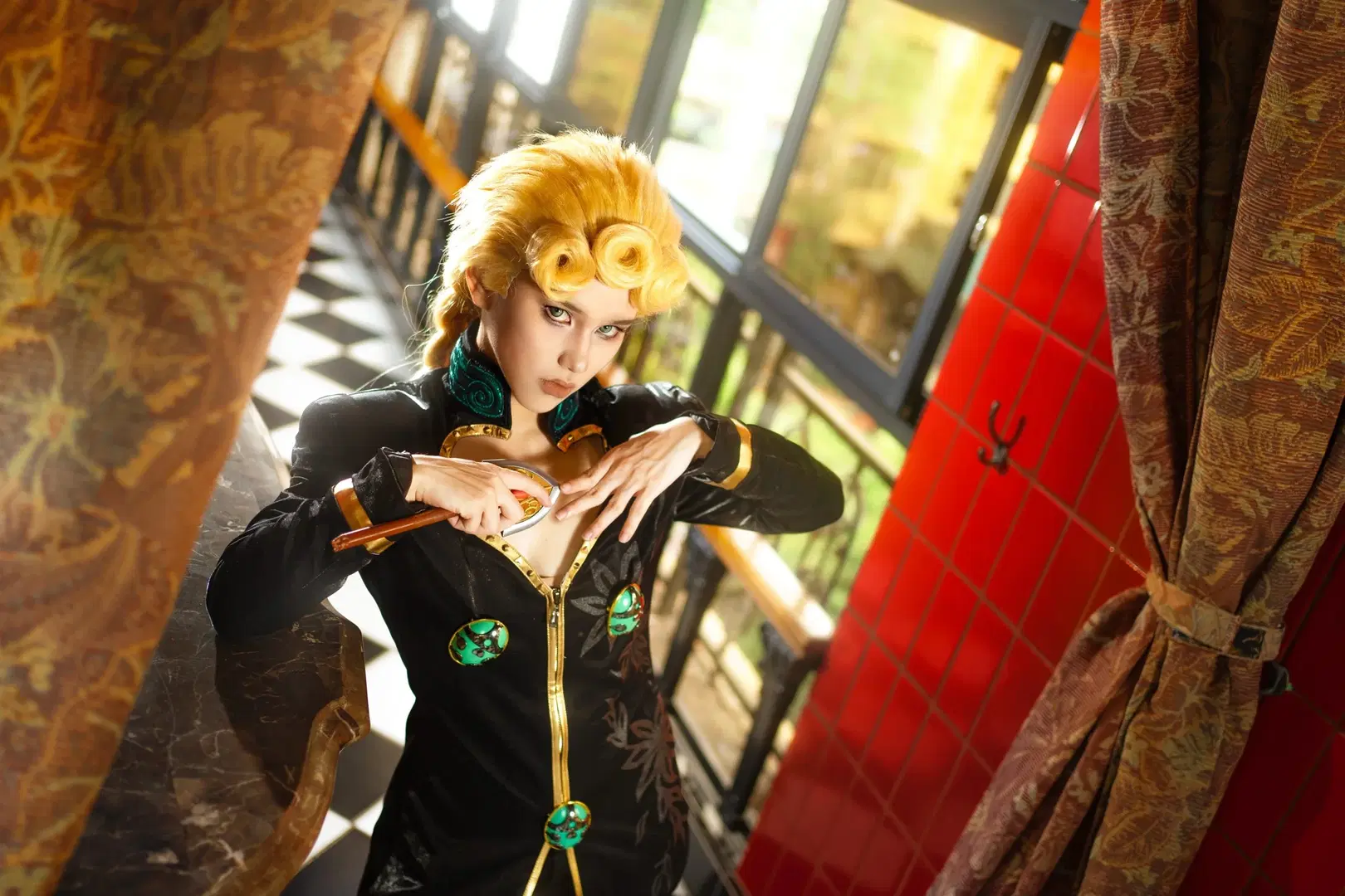 【ジョルノ・ジョバァーナコスプレ】『ジョジョの奇妙な冒険』黄金の風 コスプレ写真 - 号吃懒做 - 9枚目