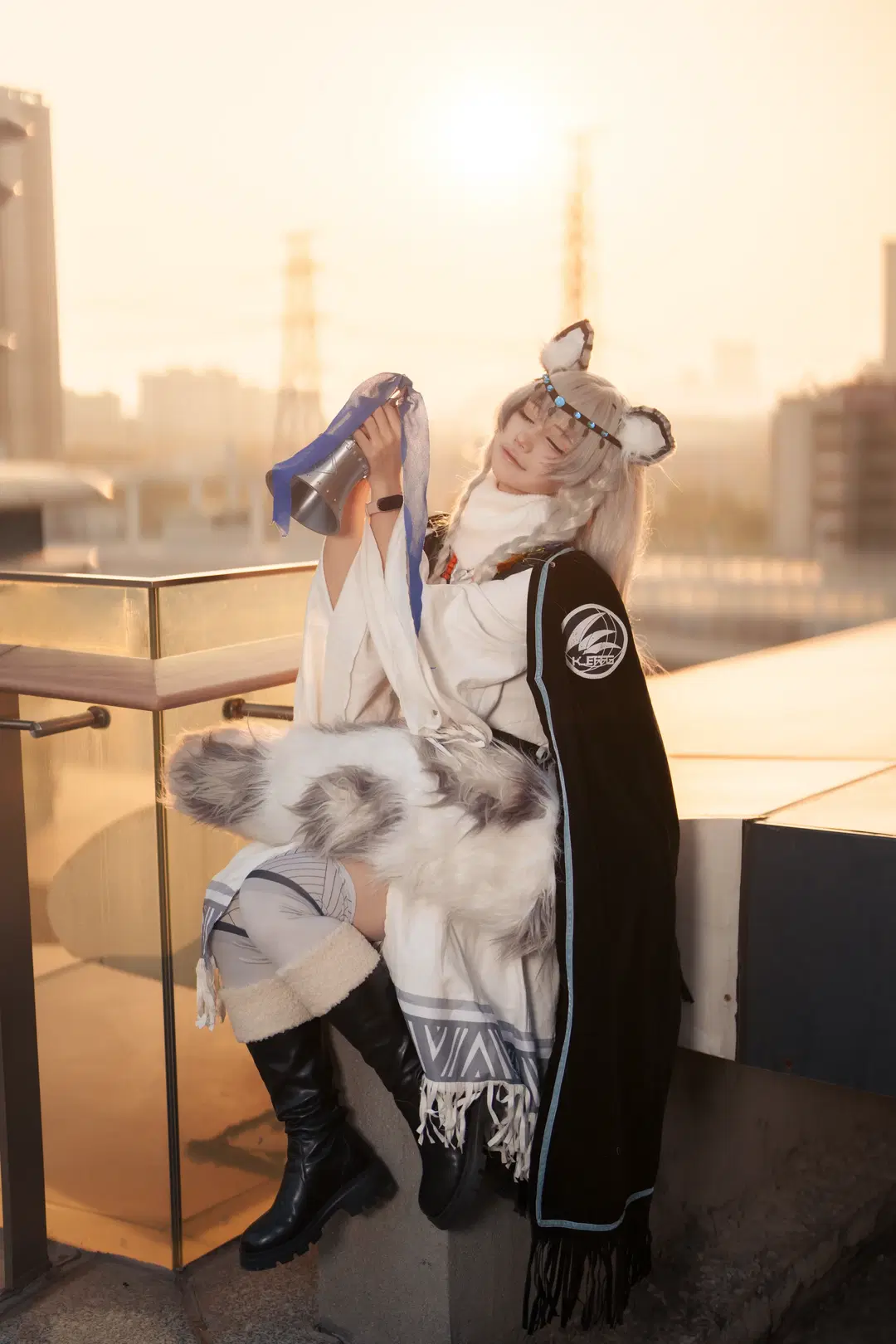 [First Snow cosplay] Arknights Saintess of the Snow Realm On-Location Photoshoot Record by 号吃懒做 - Image 2