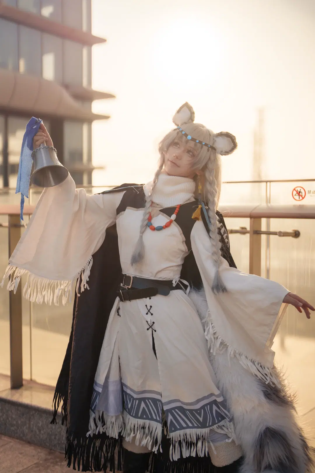 [First Snow cosplay] Arknights Saintess of the Snow Realm On-Location Photoshoot Record by 号吃懒做 - Image 3