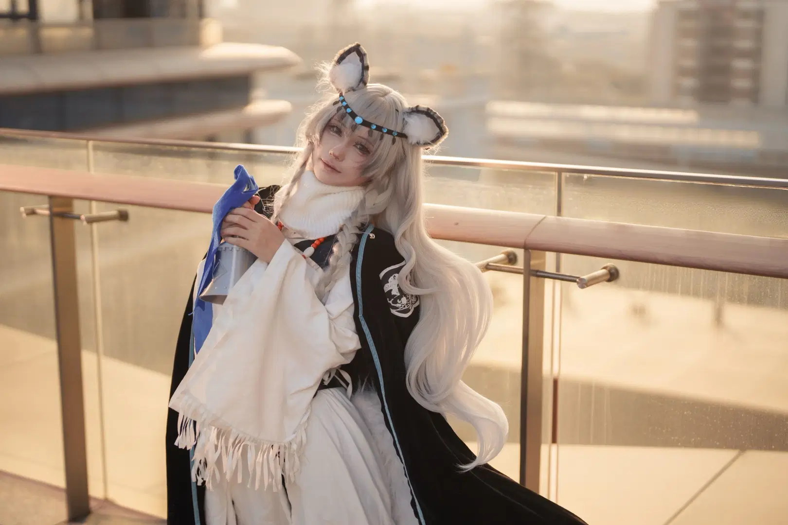 [First Snow cosplay] Arknights Saintess of the Snow Realm On-Location Photoshoot Record by 号吃懒做 - Image 5