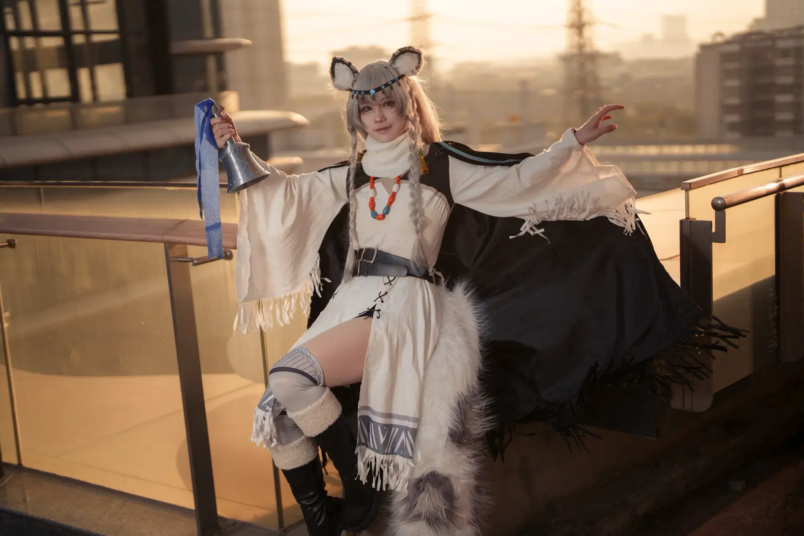 【初雪cos】明日方舟雪境聖女外景拍攝記錄