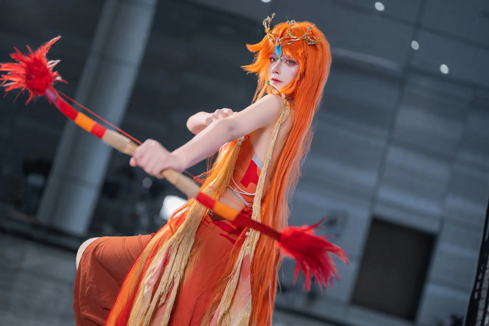 【柳七月コスプレ】『滄元図』コミコン速報：鳳凰の装いが圧倒的に凛々しい！ - 维尔（摄影版） - 2枚目