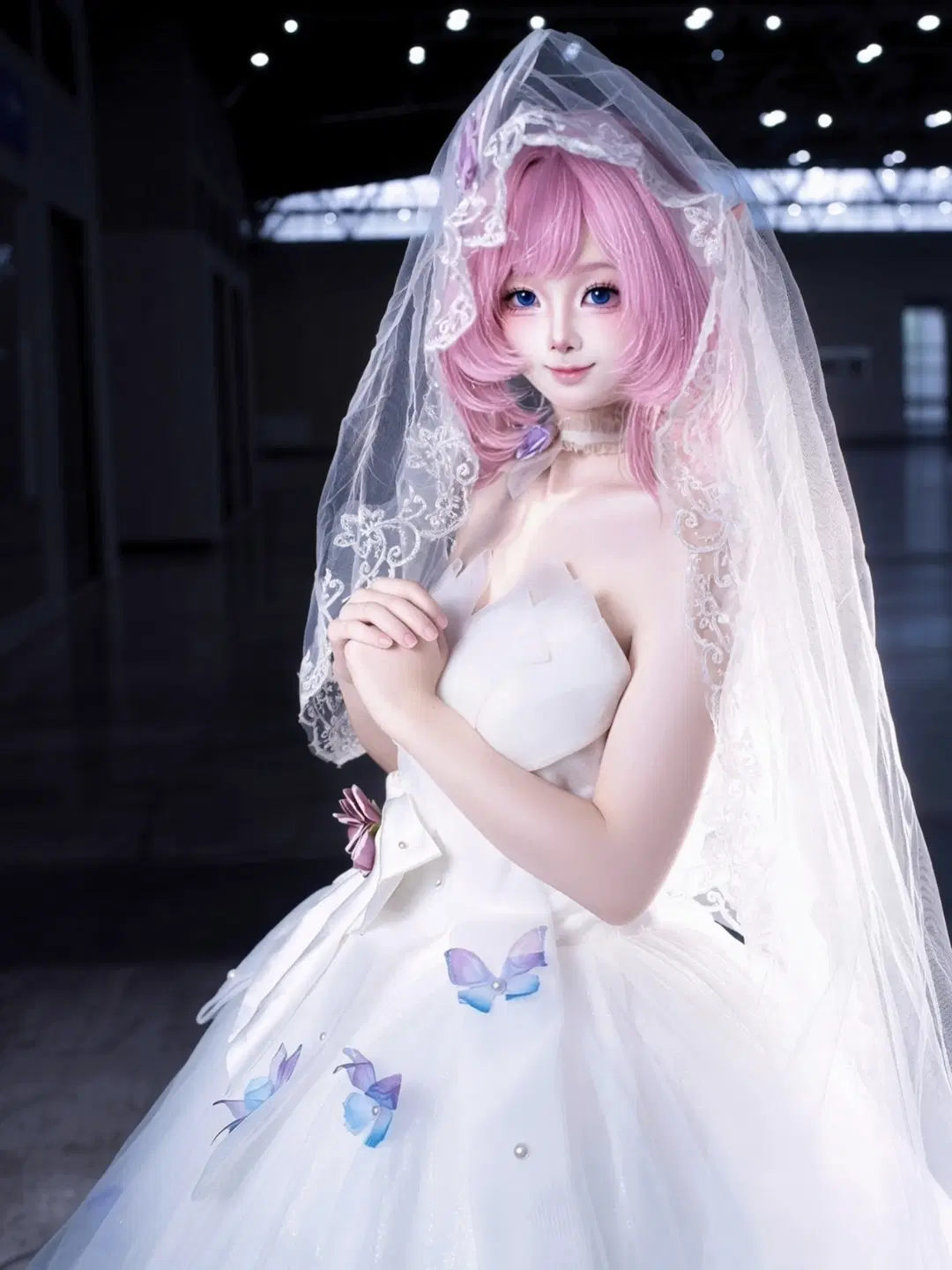 [Elysia Cosplay] Honkai Impact 3rd dreamy wedding dress convention photos by 长君离泽 - Image 3