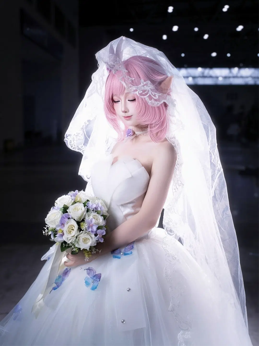 [Elysia Cosplay] Honkai Impact 3rd dreamy wedding dress convention photos by 长君离泽 - Image 4