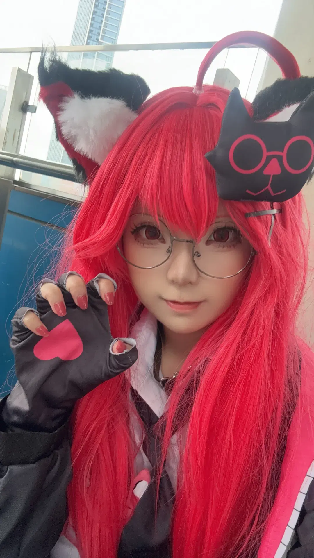 异环, 娜娜莉cos, 柯林斯家族一代目, 红发猫耳, 动漫cos分享