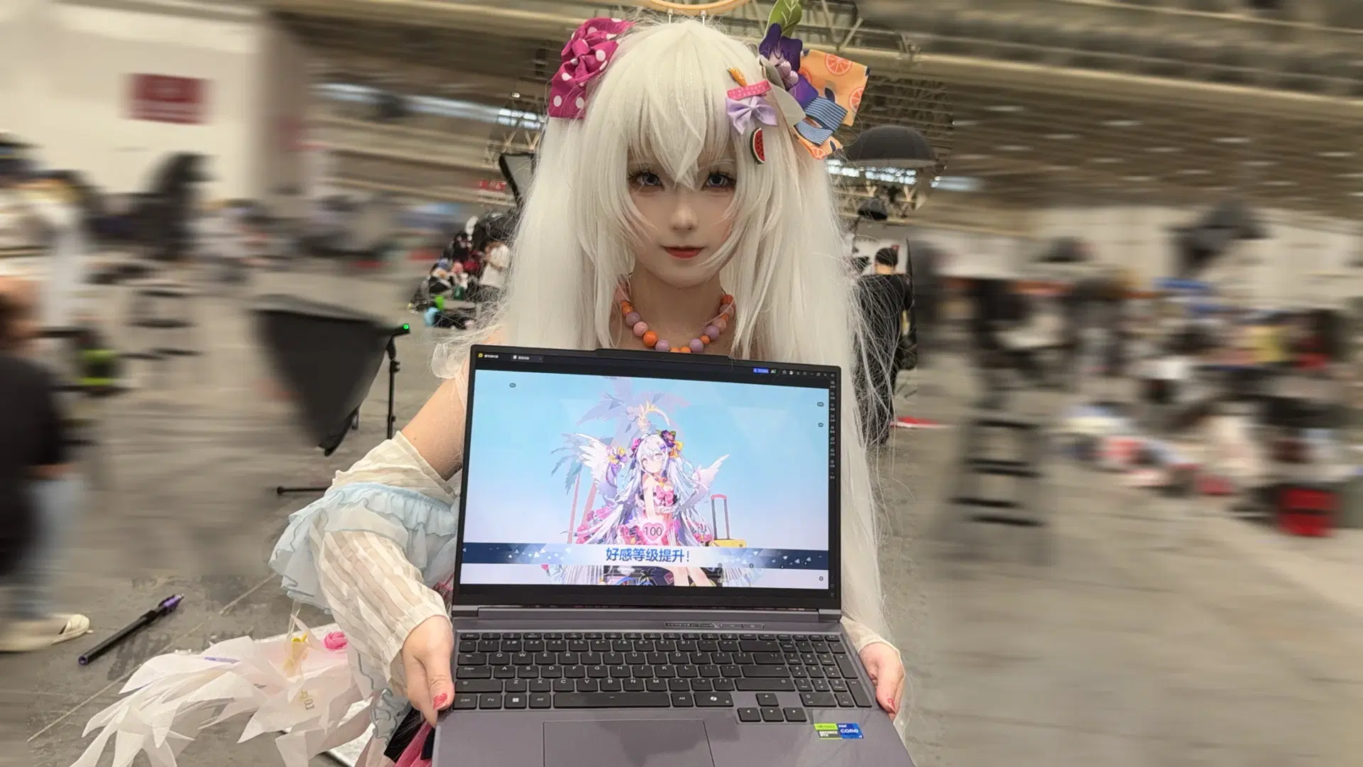 【白洲アズサ コスプレ】『ブルーアーカイブ』水着スタイリングでイベント参加 - 想当幸运鹅. - 2枚目