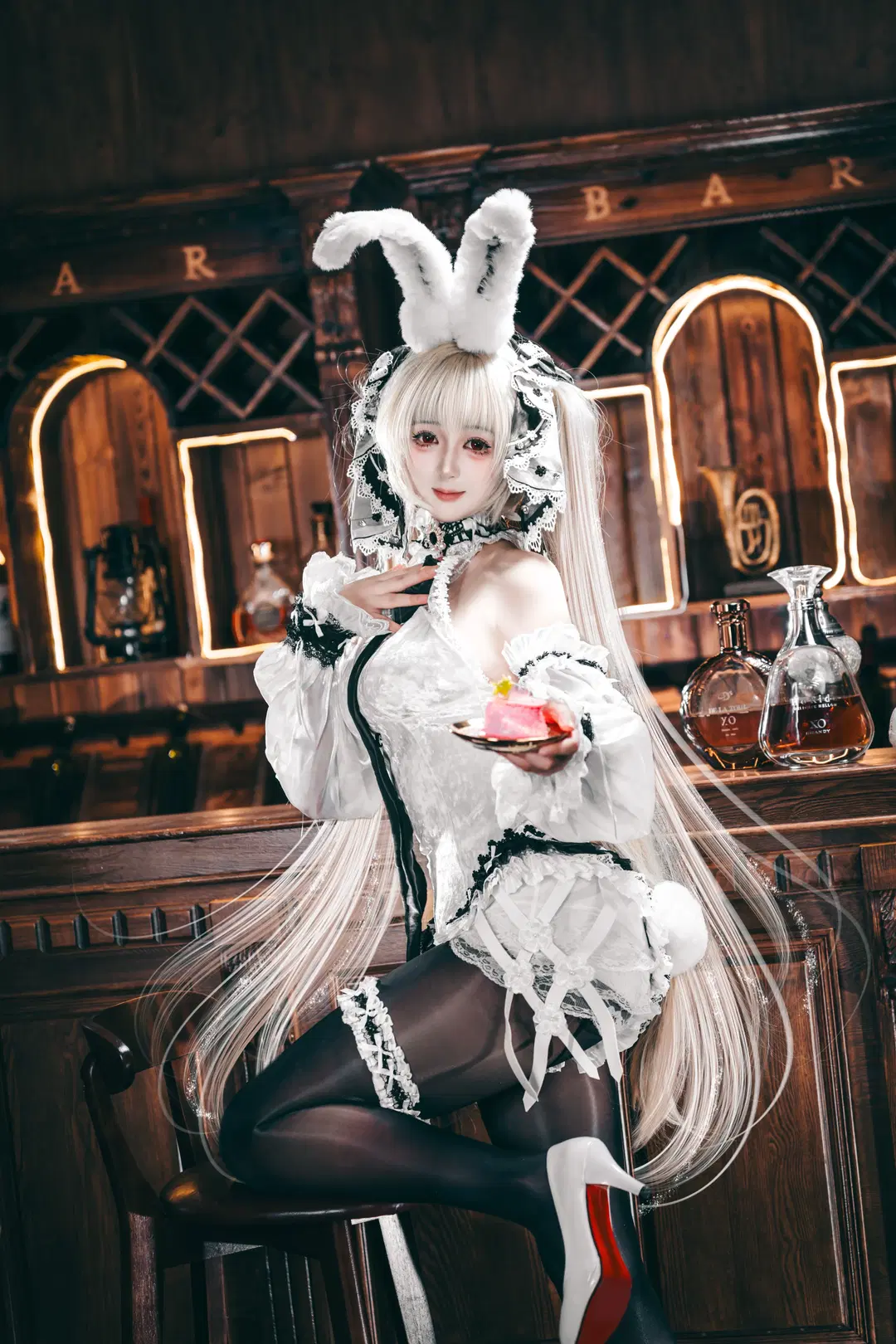 【可畏cos】碧蓝航线可畏兔女郎的复古之夜 - 三月MARCH - 第2张