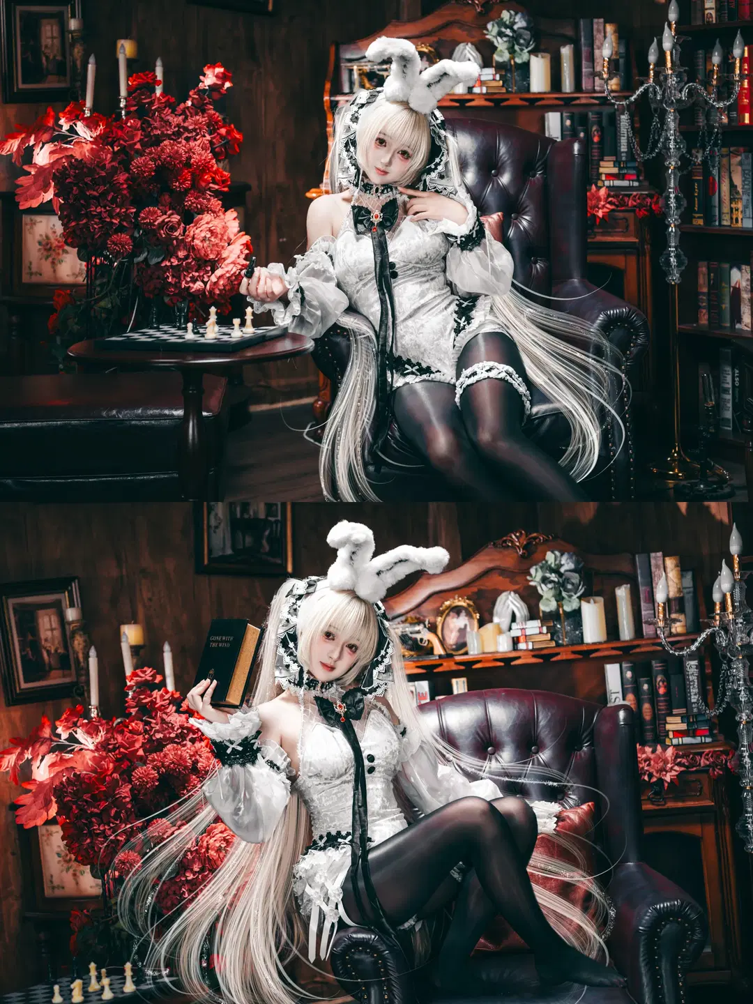 【可畏cos】碧蓝航线可畏兔女郎的复古之夜 - 三月MARCH - 第5张