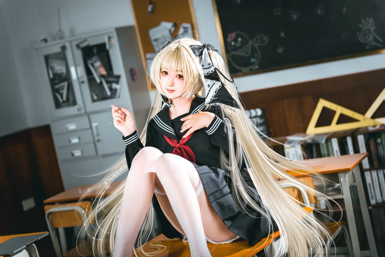 【可畏cos】碧蓝航线水手服日常 - 三月MARCH - 第3张