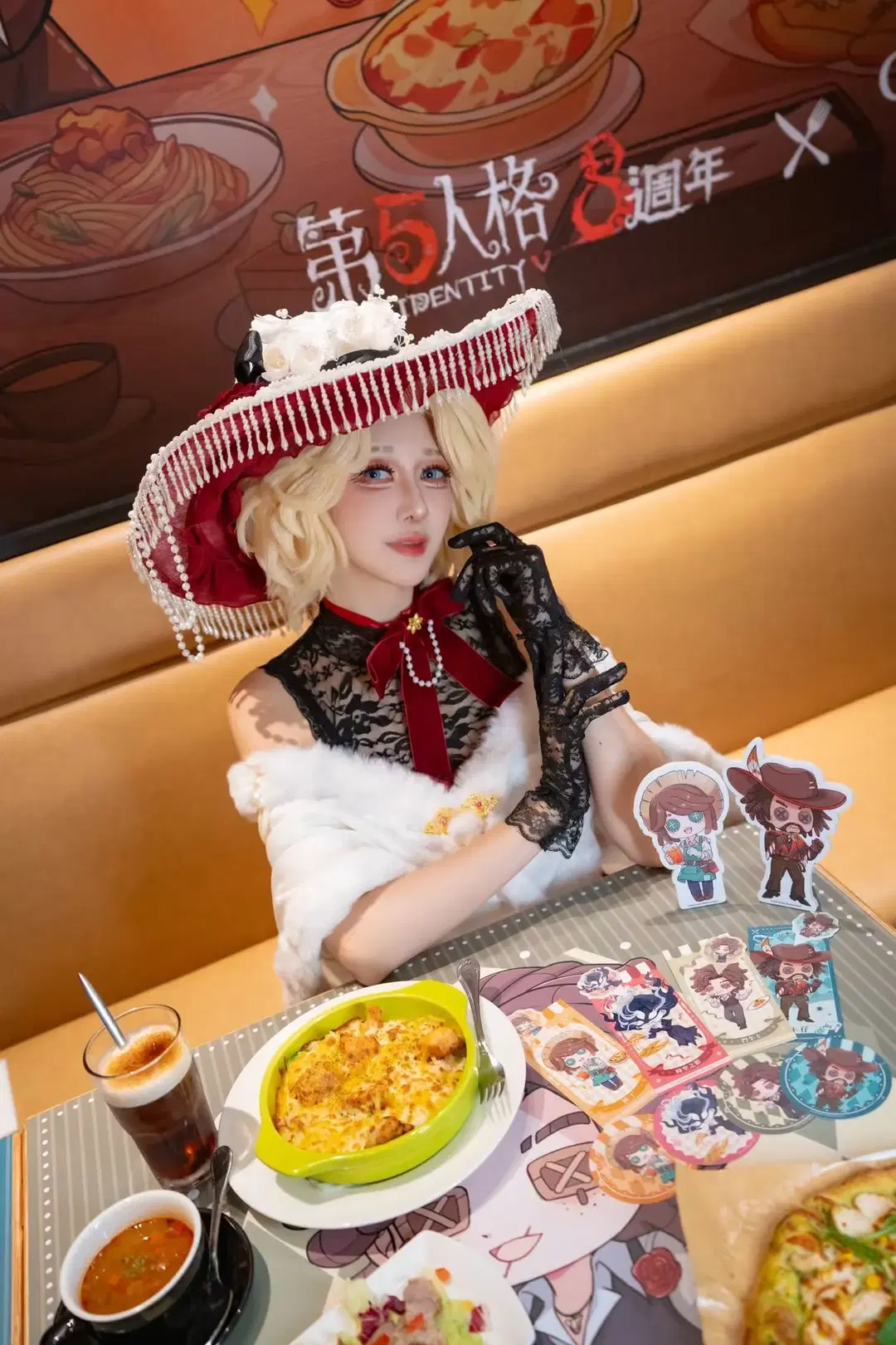 【レディ・ファウロ コスプレ】気品漂う佇まいで訪れる『Identity V 8周年』コラボカフェ - Genko玄子 - 2枚目
