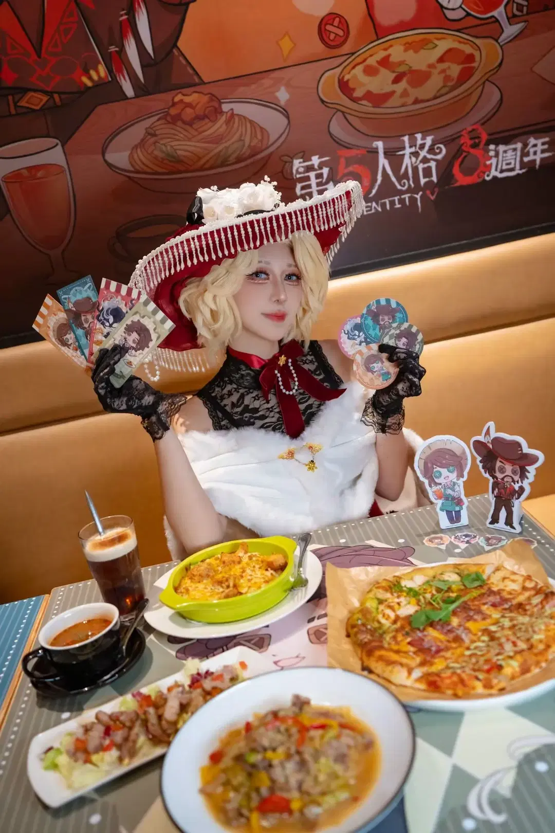 【レディ・ファウロ コスプレ】気品漂う佇まいで訪れる『Identity V 8周年』コラボカフェ - Genko玄子 - 3枚目