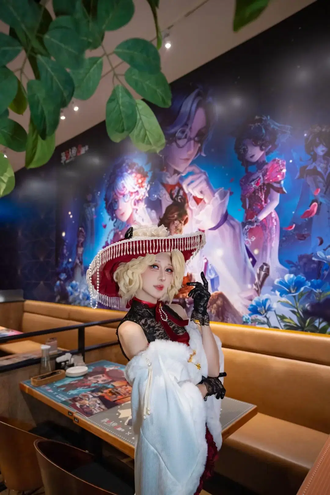 【レディ・ファウロ コスプレ】気品漂う佇まいで訪れる『Identity V 8周年』コラボカフェ - Genko玄子 - 5枚目