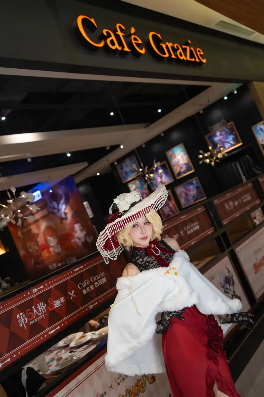 【レディ・ファウロ コスプレ】気品漂う佇まいで訪れる『Identity V 8周年』コラボカフェ - Genko玄子 - 6枚目