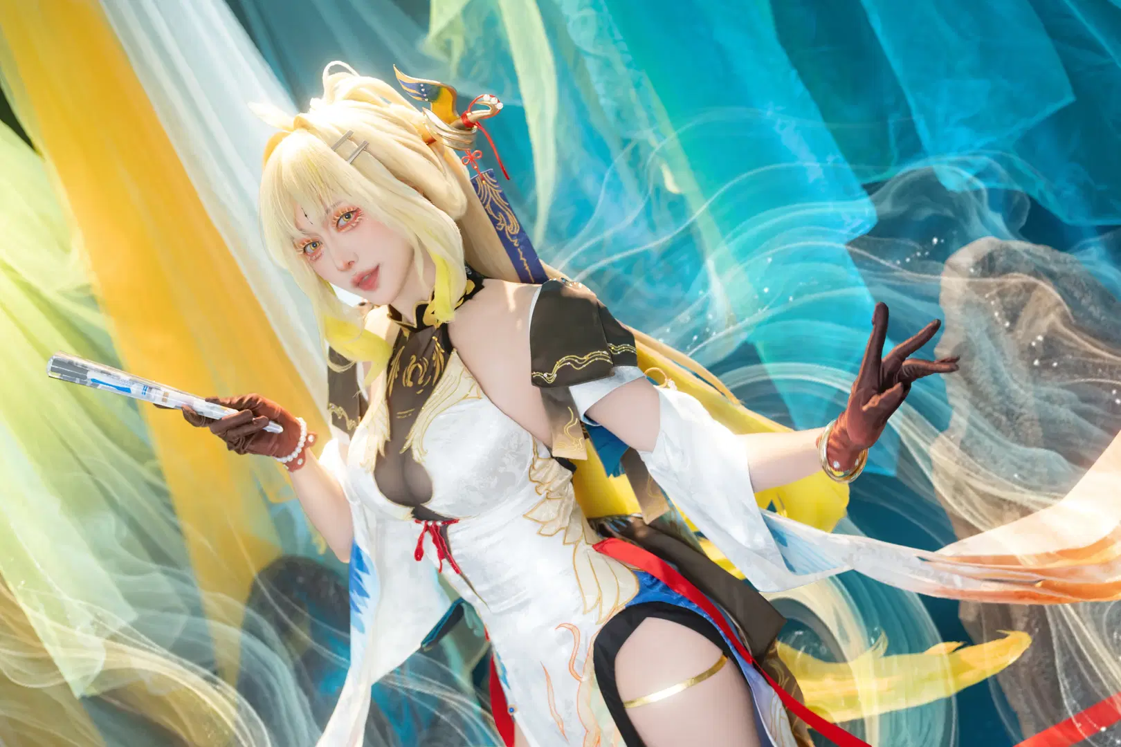 [Suisui cosplay] Wuthering Waves Traditional Chinese Style Styling Details Share by Genko玄子 - Image 5