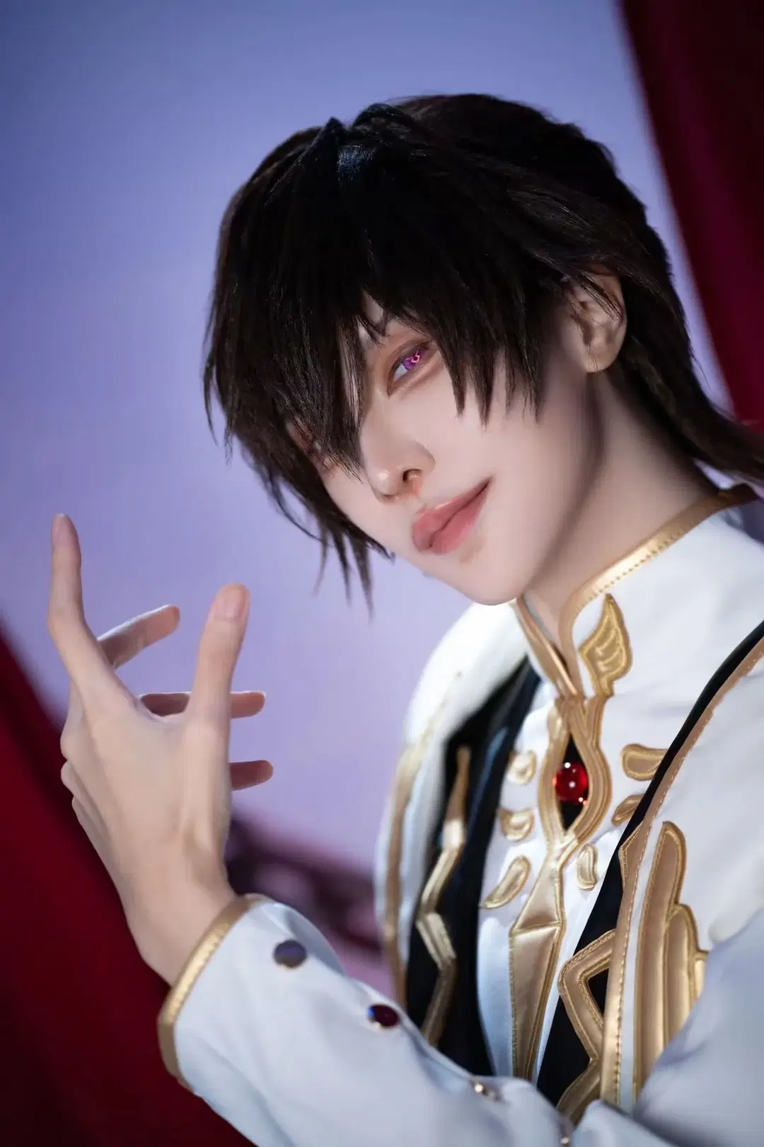 [Lelouch cosplay] Code Geass: Lelouch of the Rebellion classic white uniform styling restoration by Genko玄子 - Image 4