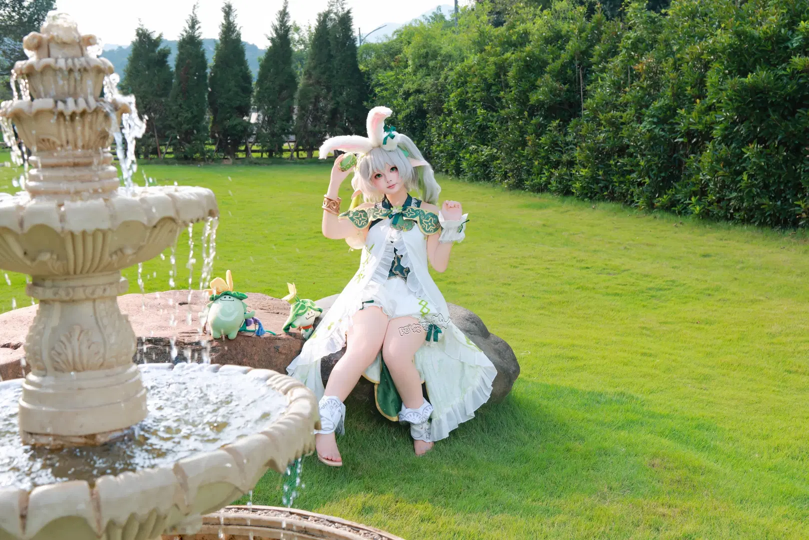 【ナヒーダ コスプレ】庭園で紡ぐ、緑野との約束 - 陌筱黎 - 4枚目