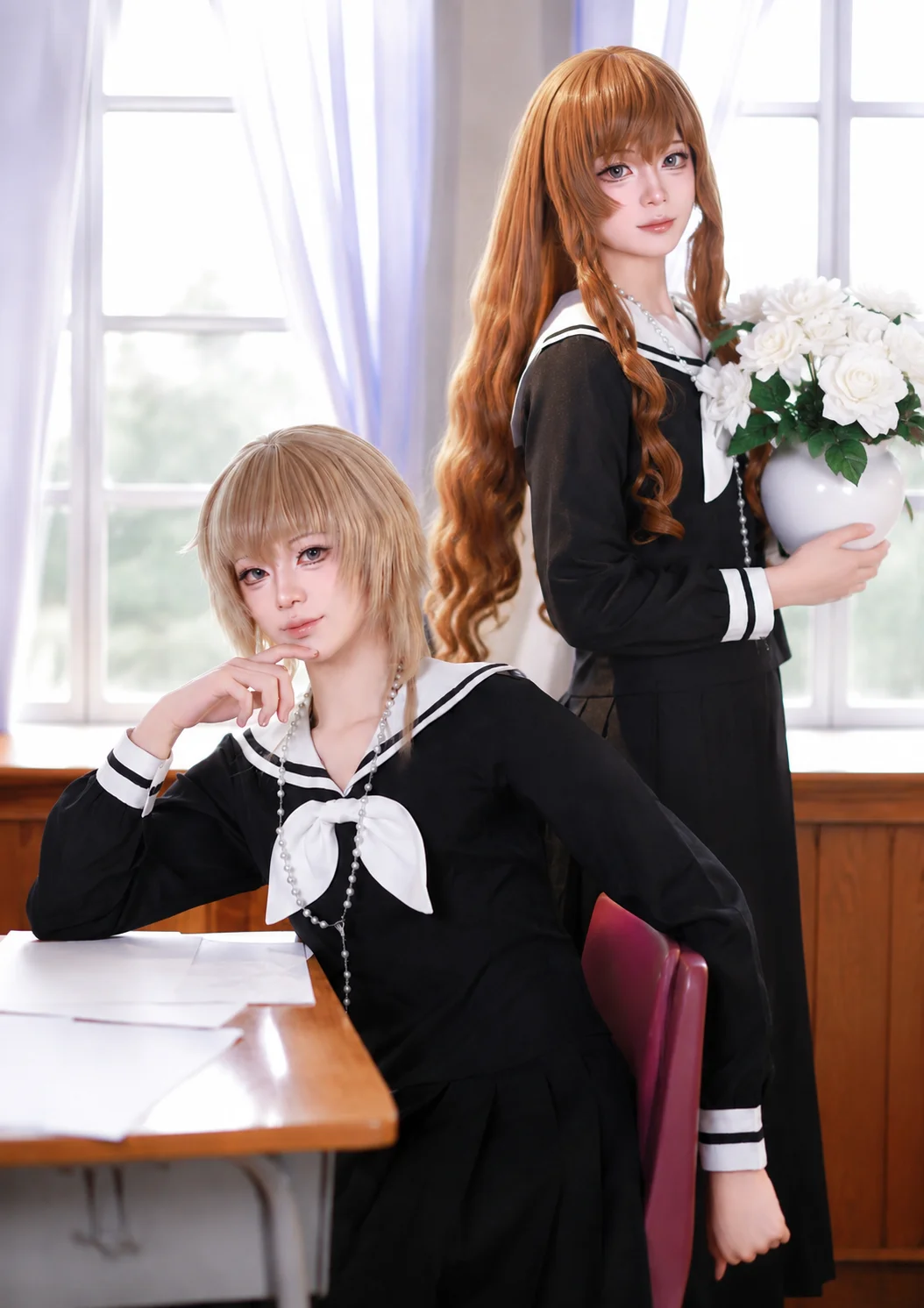 水手服cos, 佐藤圣cos, 圣母在上, 玛利亚的凝望, 藤堂志摩子cos