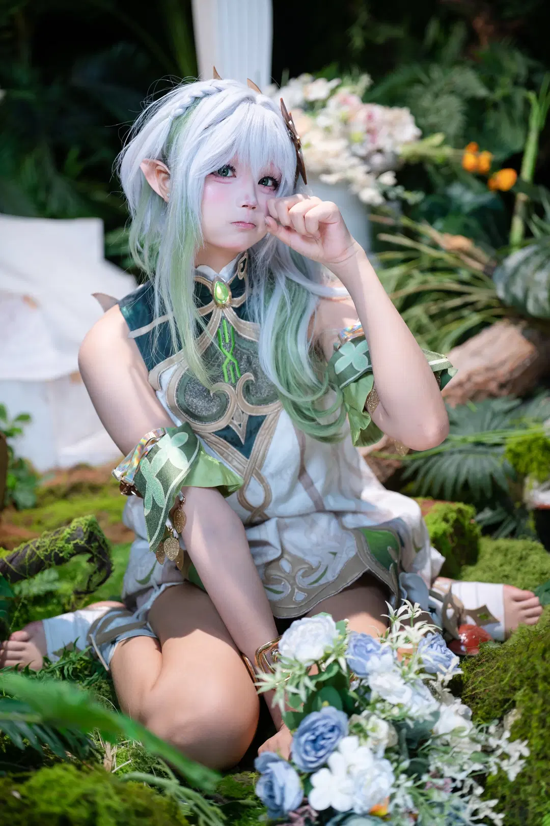 【ナヒーダ コスプレ】『原神』スメールの知恵の神、緑豊かなオズの国の妖精 - 洛会像欧皇一样幸运 - 2枚目