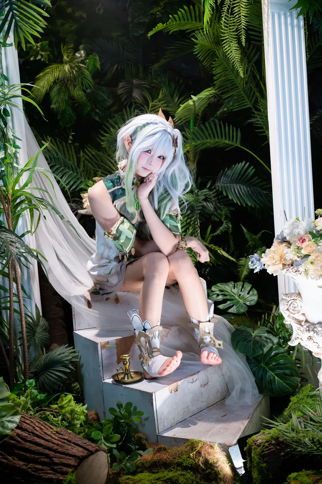 【ナヒーダ コスプレ】『原神』スメールの知恵の神、緑豊かなオズの国の妖精 - 洛会像欧皇一样幸运 - 3枚目