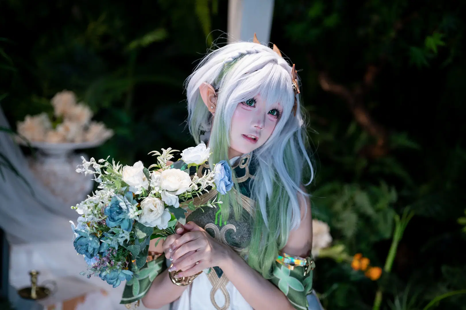 【ナヒーダ コスプレ】『原神』スメールの知恵の神、緑豊かなオズの国の妖精 - 洛会像欧皇一样幸运 - 4枚目
